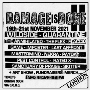 Damage Is Done II performing live at New Cross Inn, London