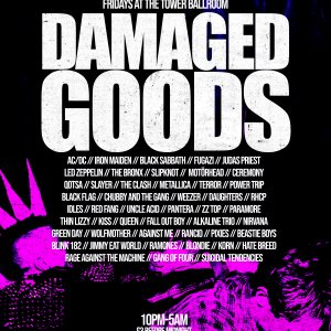 Damaged Goods performing live at Tower Ballroom