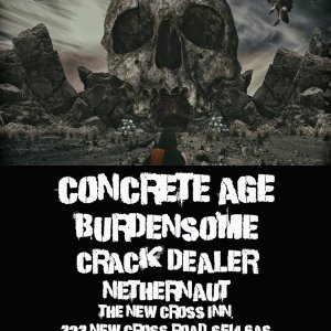 Concrete Age performing live at New Cross Inn, London
