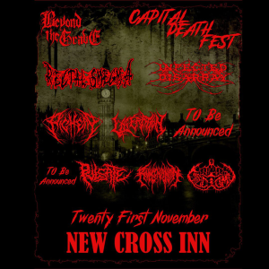 Capital Death Fest performing live at New Cross Inn, London