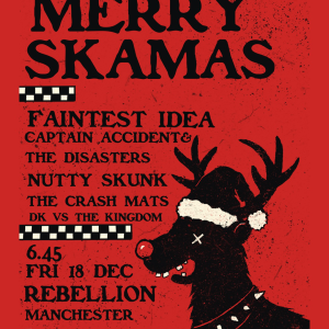 MERRY SKAMAS performing live at Rebellion, Manchester