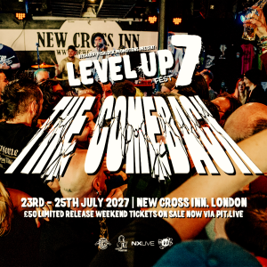 Level Up Festival 7 performing live at New Cross Inn, London