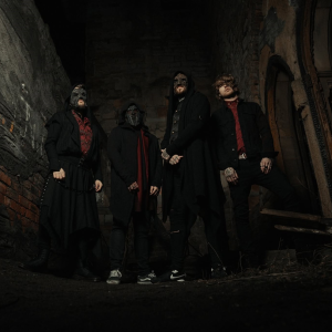 Veiled performing live at Blondies, London