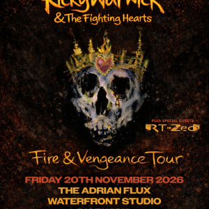 Ricky Warwick & The Fighting Hearts performing live at Waterfront Studio, Norwich