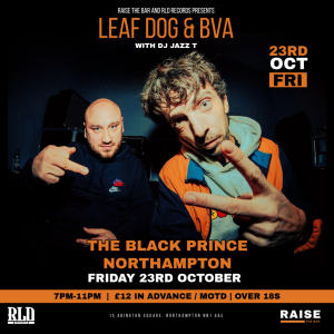 Leaf Dog & BVA Live performing live at The Black Prince, Northampton
