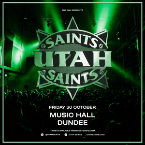 Utah Saints performing live at Music Hall Dundee, Dundee