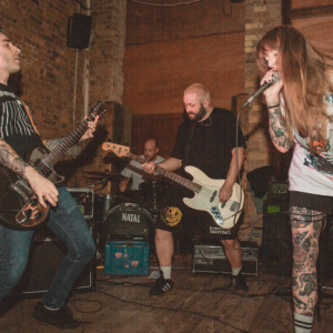 Burn Brighter & Tethered performing live at Blondies, London
