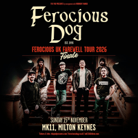 Ferocious Dog performing live at MK11, Milton Keynes