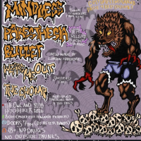 Bricks for brains Halloween show performing live at Calamity Tank, London